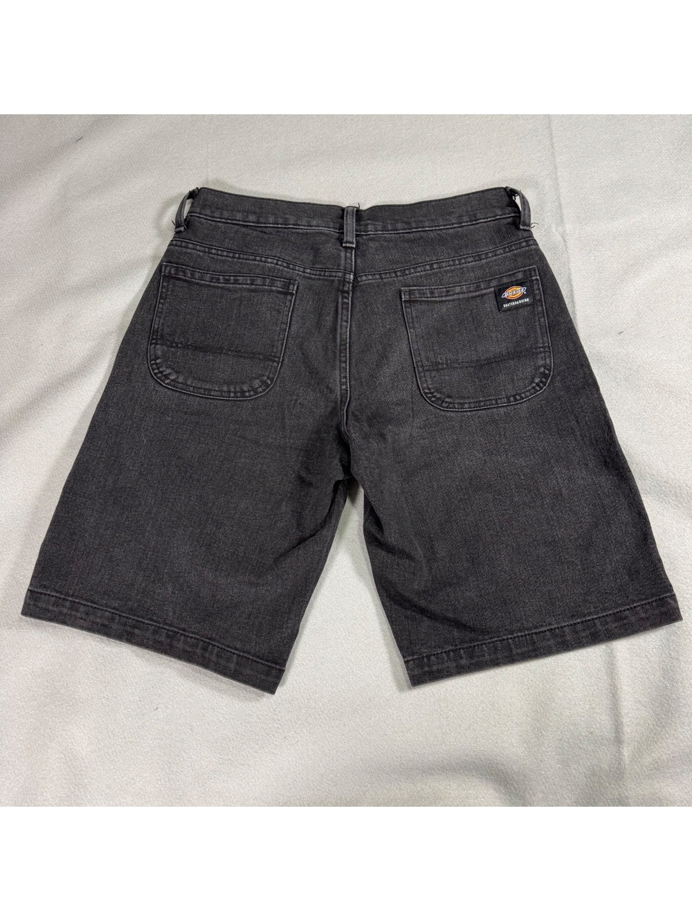 dickies skateboarding men’s black jorts size 32